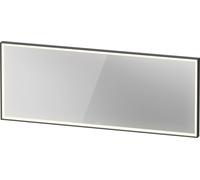 Duravit L-Cube Miroirs avec éclairage, angulaires, 1800x700x67mm, graphite aluminium mat, LC7386049490100, Exécution: avec miroir chauffant