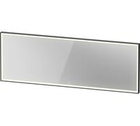 Duravit L-Cube Miroirs avec éclairage, angulaires, 2000x700x67mm, graphite aluminium mat, LC7387049490000, Exécution: sans rÃ©troviseur chauffant