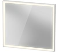 Duravit miroir lumineux LED LC7381018180100 80 x 70 x 6,7 cm, 24W, blanc mat, interrupteur à capteur, fonction de gradation, suspension murale