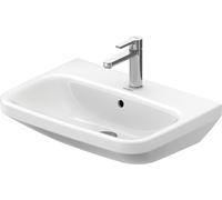 Duravit lavabo DuraStyle 60cm avec trop-plein, avec plage de robinetterie, 1 trou pour robinetterie, 2319600000, Couleur: Blanc