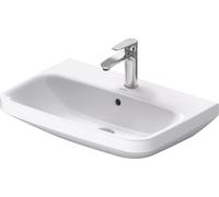 Duravit lavabo DuraStyle 650 mm avec cuvette, avec HLB, 1 HL, blanc