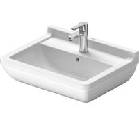 Duravit lavabo Starck 3 55cm, 1 trou pour robinet, 0300550000, Couleur: Blanc
