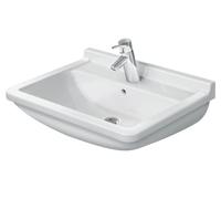Duravit lavabo Starck 3 60cm, 1 trou pour robinet, 0300600000, Couleur: Blanc