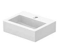 Duravit lave-mains Vero Med 07044500411 sans trop - plein, 1 trou de coulée, Wondergliss blanc