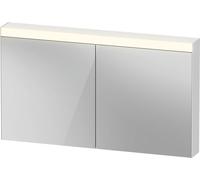Duravit lumière et miroirs Best armoire de toilette avec éclairage, 2 portes miroir, 1310x760x148mm, LM7874000001, Exécution: FR Fiche dalimentation