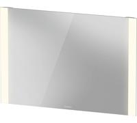 Duravit lumière et miroirs Better Miroirs avec éclairage LED, interrupteur à capteur, champs lumineux latéraux, hauteur 700mm, blanc mat, LM7877000000000, Longueur: 1000mm