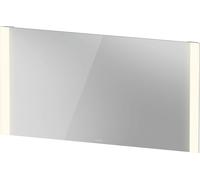 Duravit lumière et miroirs Better Miroirs avec éclairage LED, interrupteur à capteur, champs lumineux latéraux, hauteur 700mm, blanc mat, LM7879000000000, Longueur: 1300mm