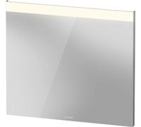 Duravit lumière et miroirs Good Miroirs avec éclairage LED, champ lumineux en haut, hauteur 700mm, blanc mat, LM7836000000000, Longueur: 800mm