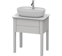 Duravit Luv armoire 63.8x45x74.3 cm sous-lavabo sur pied blanc LU956003939