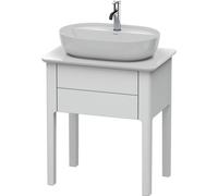 Duravit Luv bâti-support de lavabo à poser LU9560, 1 tiroir, largeur 638mm, LU956003636