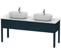 Duravit Luv bâti-support pour lavabo à poser, 1733 x 570 mm, 2 tiroirs, LU9562B9898