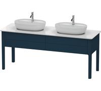 Duravit Luv bâti-support pour lavabo à poser, 1733 x 570 mm, 2 tiroirs, LU9562B9898