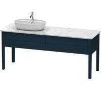 Duravit Luv bâti-support pour lavabo à poser, 1733 x 570 mm, 2 tiroirs, LU9563L9898