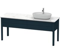 Duravit Luv bâti-support pour lavabo à poser, 1733 x 570 mm, 2 tiroirs, LU9563R9898