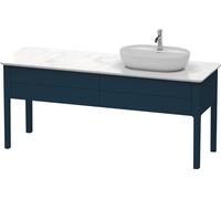 Duravit Luv bâti-support pour lavabo à poser, 1733 x 570 mm, 2 tiroirs, LU9563R9898
