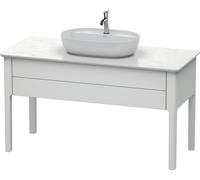 Duravit Luv bâti-support pour lavabo à poser LU9561, 1338 x 570 mm, 1 tiroir, LU956103636
