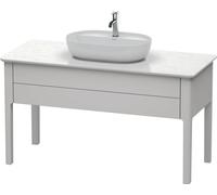 Duravit Luv bâti-support pour lavabo à poser LU9561, 1338 x 570 mm, 1 tiroir, LU956103939