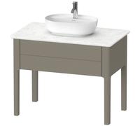 Duravit Luv bâti-support pour lavabo à poser LU9564, 938 x 570 mm, 1 tiroir, LU956409292