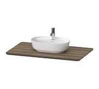 Duravit Luv console de lavabo LU946407777 98,8 x 59,5 cm, en bois massif, avec 2000 , noyer