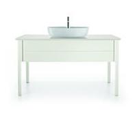 Duravit Luv Duravit LU956103636 138,8x57x74,3cm, blanc mat, 1 tiroir, debout