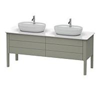 Duravit Luv Duravit LU9567B9292 178,3x57x74,3cm, gris pierre satiné mat, 2 tiroirs, 2 tiroirs, debout