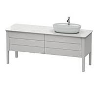 Duravit Luv Duravit LU9568R3939 178,3x57cm, droite, satin blanc nordique, 2 tiroirs, 2 tiroirs, debout
