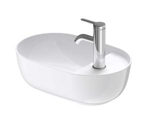 Duravit Luv - Lave-mains 42x27 cm, avec un trou variable, DuraCeram, blanc alpin 0381420000