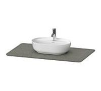 Duravit Luv LU946903333 – 98,8 x 59,5 cm – en pierre de quartz – structure grise – avec 2000