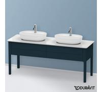 Duravit Luv bâti-support pour lavabo à poser, 1733 x 570 mm, 2 tiroirs, LU9562B9898