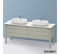 Duravit Luv Duravit LU9567B6060 178,3x57x74,3cm, soie taupe mat, 2 tiroirs, 2 tiroirs, debout