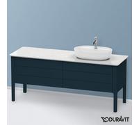 Meuble sous-lavabo Luv Duravit à poser, 1733 x 570 mm, 2 tiroirs, 2 coulissants, LU9568R9898