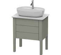Duravit Meuble sous-lavabo Luv LU9565 LU956509292 – 1 tiroir, 1 coulissant, L 638 mm