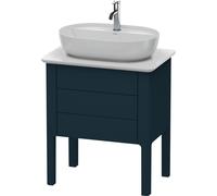Duravit Luv Meuble sous-lavabo à poser LU9565, 1 tiroir, 1 coulissant, largeur 638mm, LU956509898