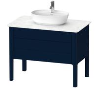 Duravit Luv Meuble sous-lavabo à poser LU9569, 938 x 570 mm, 1 tiroir, 1 tablette coulissante, LU956909898
