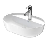 Duravit Luv - Vasque, 50x35 cm, sans trop-plein, avec trou pour robinetterie, blanc / blanc satin mat 0380502600