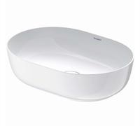 Duravit Luv - Vasque, 50x35 cm, sans trop-plein, WonderGliss, blanc 03795000001