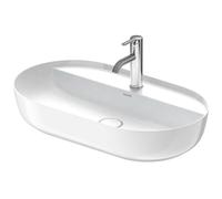 Duravit Luv - Vasque, 70x40 cm, sans trop-plein, avec trou pour robinetterie, blanc 0380700000