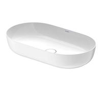 Duravit Luv - Vasque, 70x40 cm, sans trop-plein, WonderGliss, blanc / blanc satin mat 03797026001