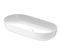 Duravit Lavabo Luv 0379800000 80 x 40 cm ovale à poser blanc brillant