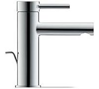 Duravit M FreshStart Circle mitigeur lavabo CE1021001010 avec tirant garniture de vidange , projection 117mm, chromé brillant