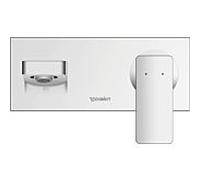 Duravit Manhattan set de montage final MH1070004010 encastrable mitigeur lavabo , saillie 189mm, sans tirette garniture de vidange , chromé