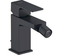 Duravit Manhattan Mitigeur monocommandé pour bidet, saillie 128 mm, MH2400001046, Couleur: Noir Mat