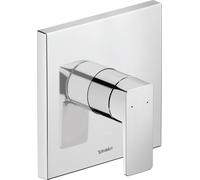 Duravit Manhattan Mitigeur monocommandé pour douche encastré, consommateur 1, MH4210010010, Couleur: Chrome brillant