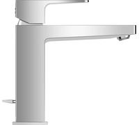 Duravit Manhattan Mitigeur monocommandé pour lavabo, M FreshStart, saillie 129 mm, avec garniture découlement, MH1021001, MH1021001010