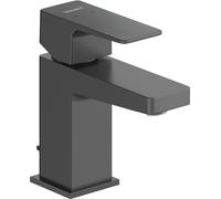 Duravit Manhattan Mitigeur monocommandé pour lavabo, saillie 95 mm, avec garniture découlement, MH1010001046, Couleur: Noir Mat