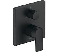 Duravit Manhattan Mitigeur monocommandé encastré pour baignoire, consommateur 2, MH5210012046, Couleur: Noir Mat