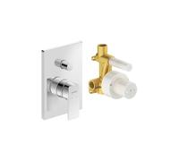 Duravit Manhattan Set de mitigeurs encastrés, 2 consommateurs, chrome, MH4210008010