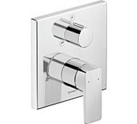 Duravit Mitigeur monocommande baignoire encastré Manhattan MH5210012010 avec inverseur, chrome