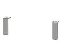 Duravit Universal Pieds pour meuble sous-lavabo, UV999100000,
