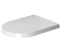 Duravit Abattant WC ME by Starck 0020010000 – charnières inox, sans fermeture amortie – blanc